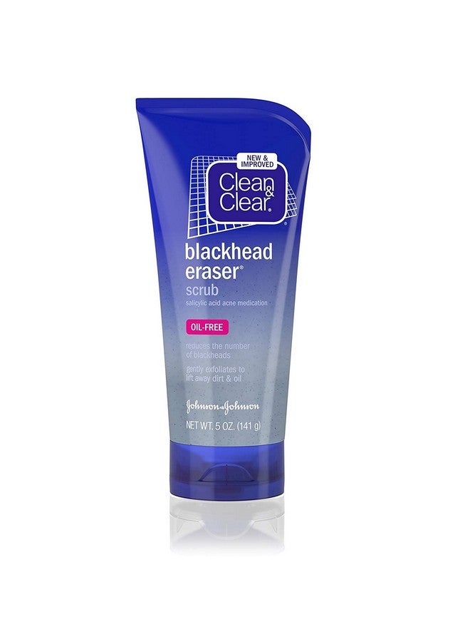 Blackhead Eraser Facial Scrub With 2% Salicylic Acid Acne Medication Oilfree Daily Facial Scrub For Acneprone Skin Care 5 Oz (Pack Of 4)