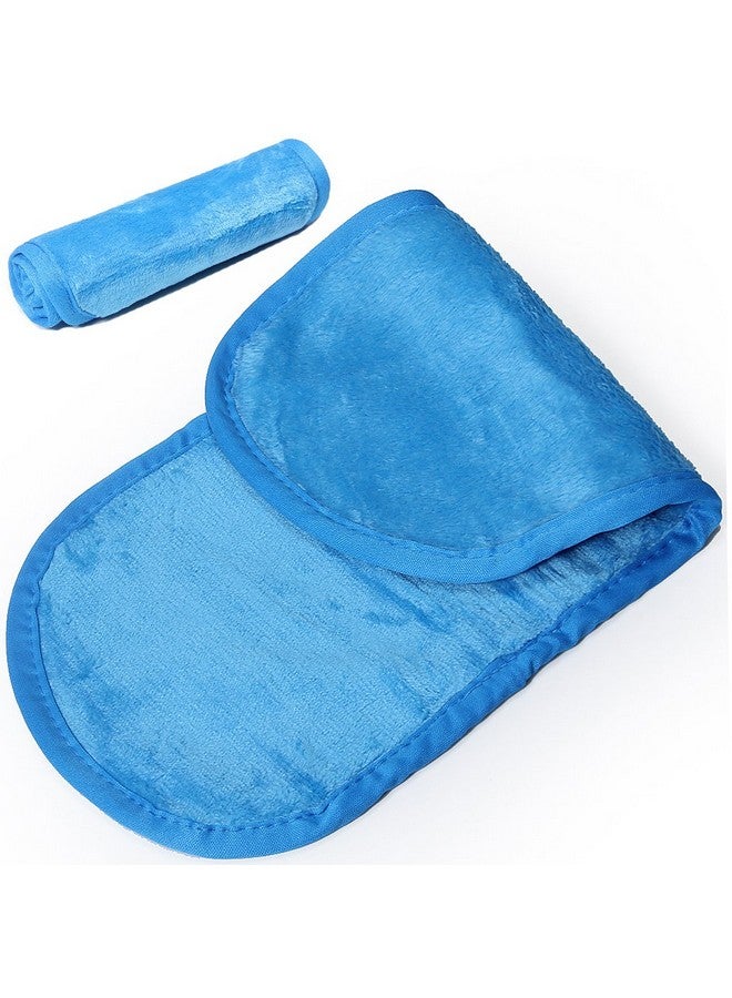 Makeup Remover Cloth Clean Towel Reusable Facial Cleansing Towel Chemical Free Remove Makeup Instantly With Just Water Moneyback Satisfaction Guaranty (1 Blue)