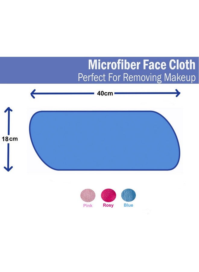 Makeup Remover Cloth Clean Towel Reusable Facial Cleansing Towel Chemical Free Remove Makeup Instantly With Just Water Moneyback Satisfaction Guaranty (1 Blue)