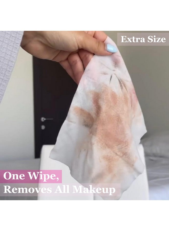 Makeup Remover Wipes Hypoallergenic Facial Cleansing Make Up Remover Face Wipes With Vitamin E Fragrance Free Alcohol Free Wipes 50 Count