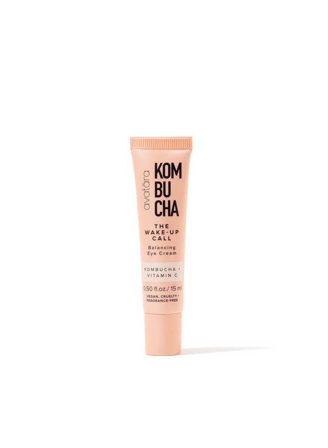 Kombucha The Wakeup Call Eye Cream Eye Cream For Dark Circles And Puffiness Under Eye Cream With Caffeine Vitamin C And Tumeric Caffeine Eye Cream For All Skin Types 0.05 Fl. Oz.