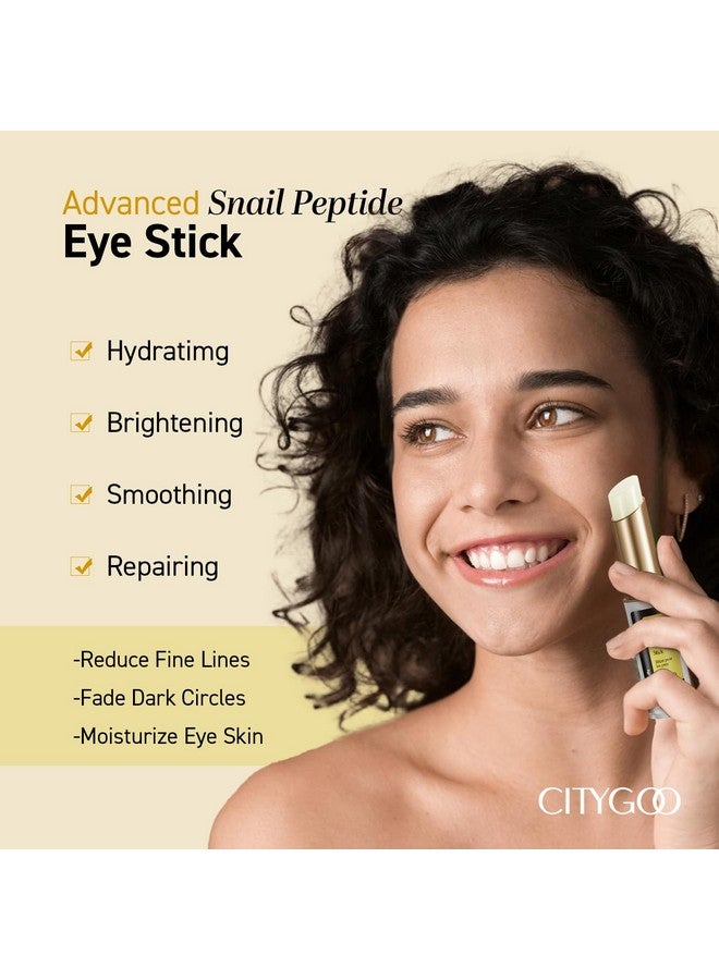 Eye Cream For Dark Circles Eye Puffiness Under Eye Bags Treatment Antiwrinkle Snail Eye Stick