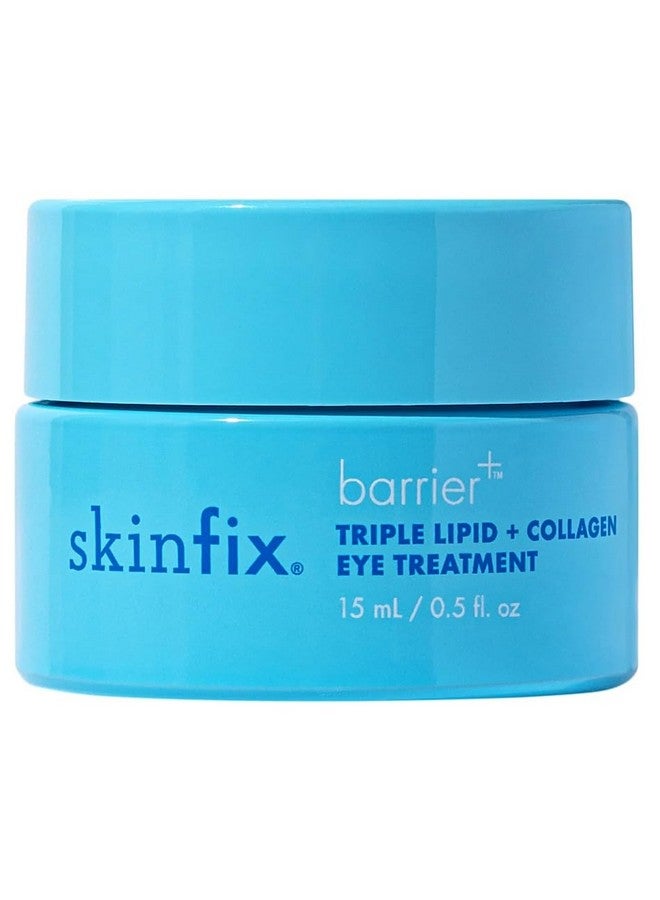 Barrier+ Triple Lipid + Collagen Eye Treatment Infused With Caffeine Niacinamide And Peptides For Depuffing Tightening And Undereye Brightening 15 Ml