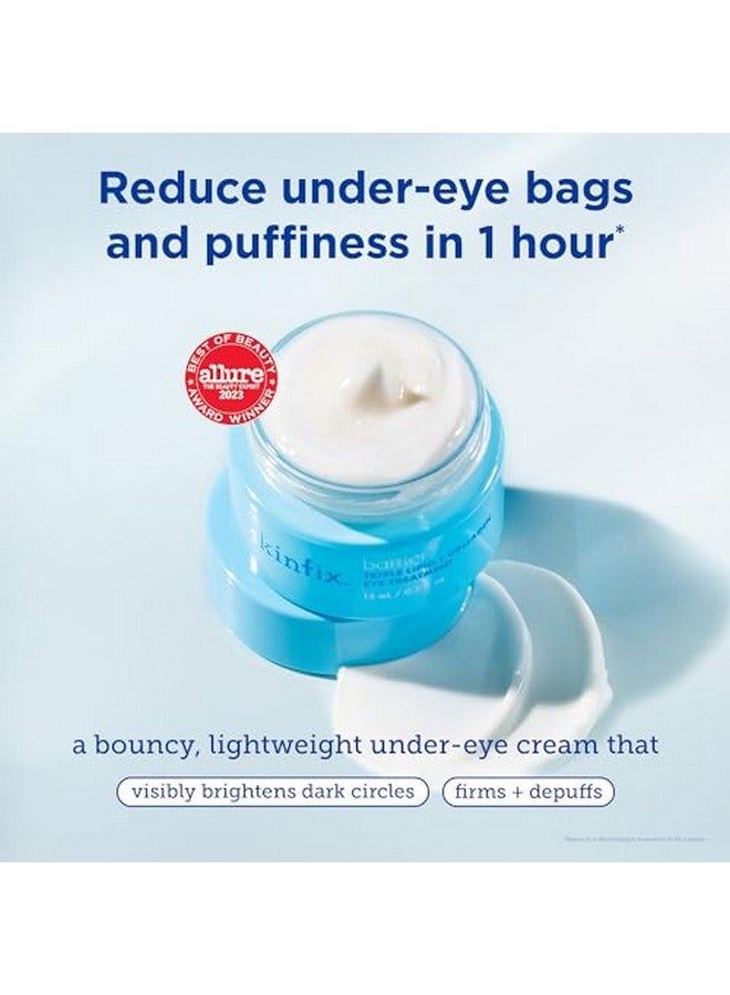 Barrier+ Triple Lipid + Collagen Eye Treatment Infused With Caffeine Niacinamide And Peptides For Depuffing Tightening And Undereye Brightening 15 Ml
