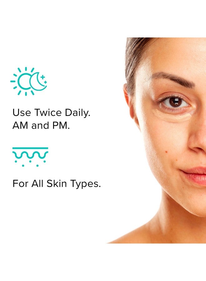 Cresults Natural Plantbased Vitamin C Eye Cream For Dark Circles Eye Bags Puffiness & Wrinkles (0.5 Oz)