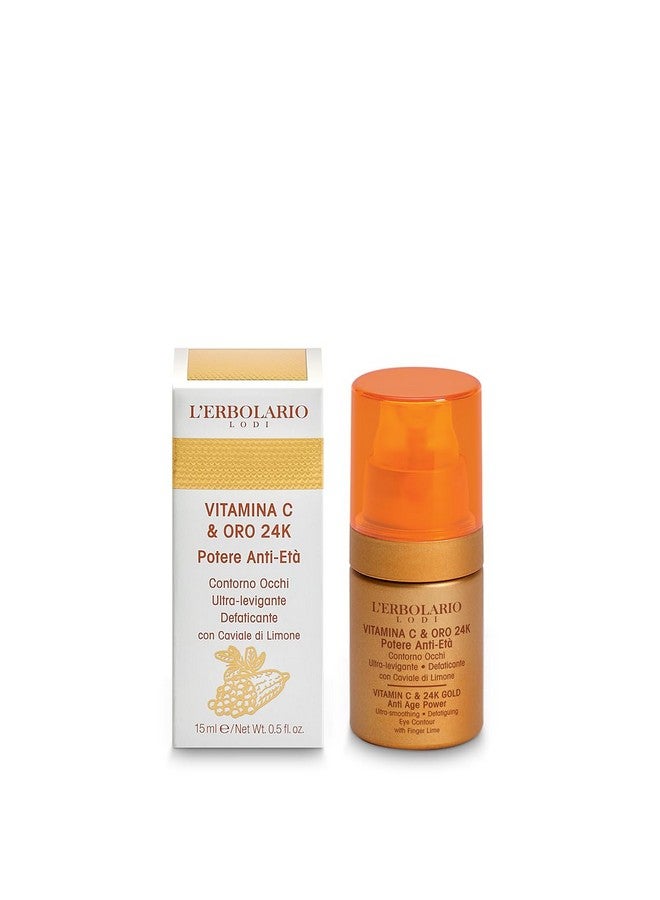 Lerbolario Vitamin C & 24K Gold Antiageing Eye Contour Cream
