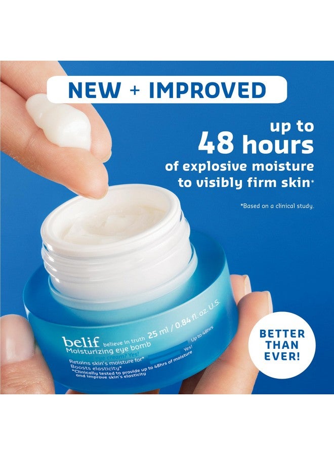 The True Cream Moisturizing Eye Bomb Eye Cream Firms And Reduces Fine Lines Crow'S Feet And Wrinkles Peptide Ceramide Squalane Kbeauty