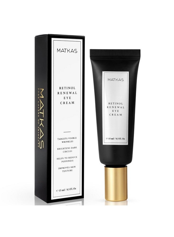 Korean Retinol Eye Cream For Dark Circles And Puffiness Wrinkles Fine Lines Anti Aging Night Under Eye Cream Niacinamide Turmeric Root 6 Types Of Ceramides Hyaluronic Acid