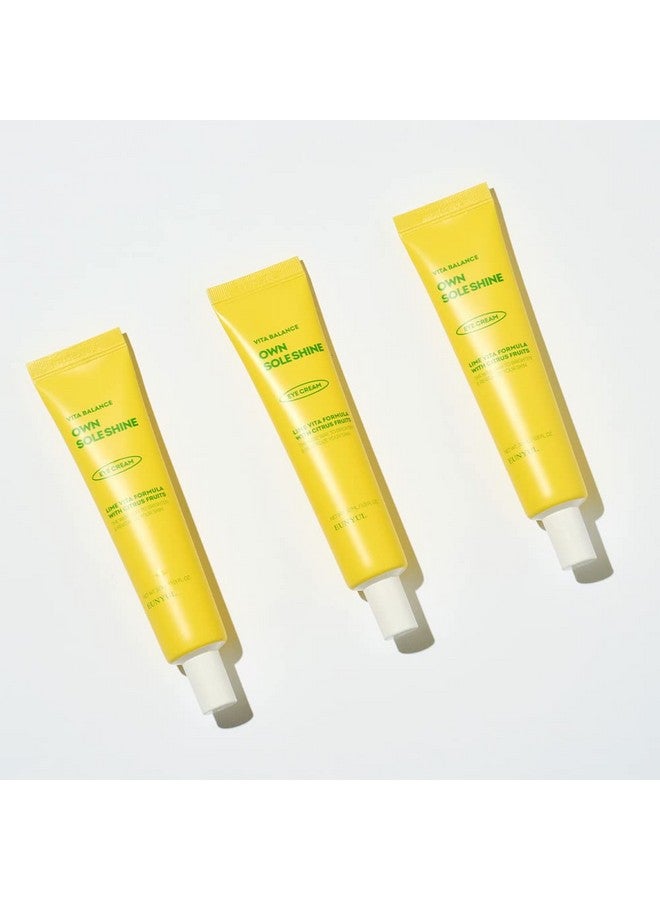 Vita Balance Own Sole Shine Eye Cream [1.01 Fl.Oz / 30Ml] Vitamin C Eye Cream Korean Cosmetics Korean Skin Care