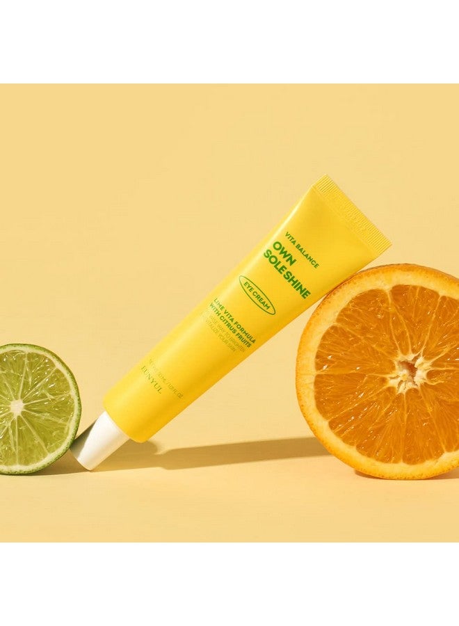 Vita Balance Own Sole Shine Eye Cream [1.01 Fl.Oz / 30Ml] Vitamin C Eye Cream Korean Cosmetics Korean Skin Care
