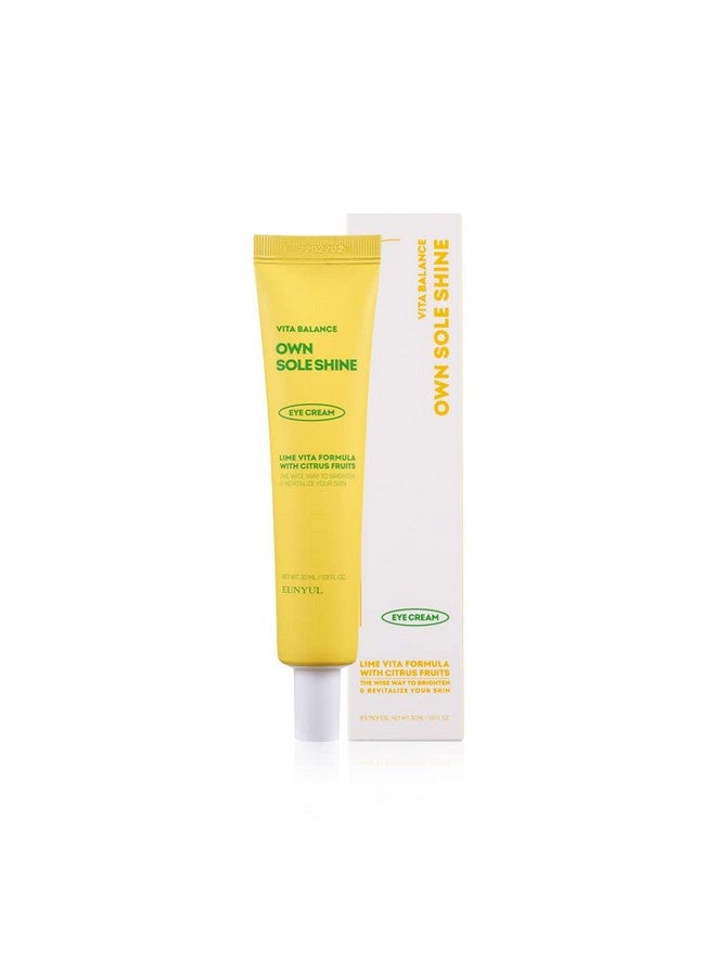 Vita Balance Own Sole Shine Eye Cream [1.01 Fl.Oz / 30Ml] Vitamin C Eye Cream Korean Cosmetics Korean Skin Care