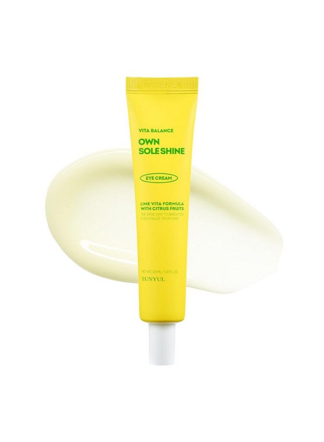 Vita Balance Own Sole Shine Eye Cream [1.01 Fl.Oz / 30Ml] Vitamin C Eye Cream Korean Cosmetics Korean Skin Care