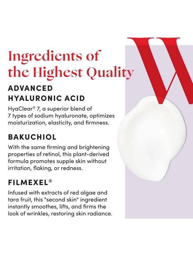 Eye Opener Anti Aging Eye Cream Hyaluronic Acid & Bakuchiol Alternative Retinol Eye Cream For Dark Circles And Puffiness + Red Algae Extract To Firm & Revitalize Under Eye Bags (15Ml)