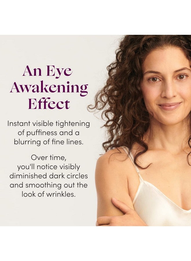 Eye Opener Anti Aging Eye Cream Hyaluronic Acid & Bakuchiol Alternative Retinol Eye Cream For Dark Circles And Puffiness + Red Algae Extract To Firm & Revitalize Under Eye Bags (15Ml)