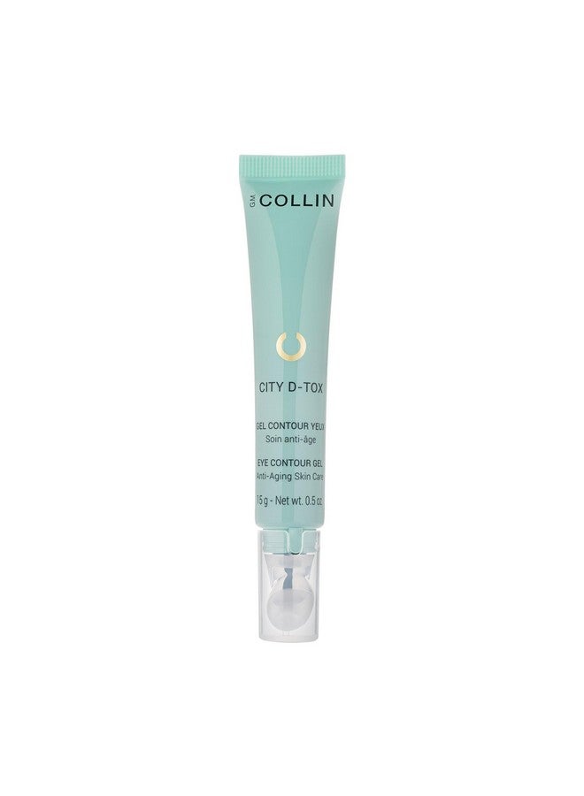 City Dtox Eye Contour Antiaging Serum Gel For Dark Circles And Wrinkles Refreshes The Eye Contour Area .5 Oz