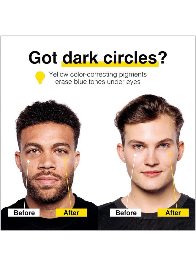 Instant Dark Circle Corrector For Men (Not A Concealer) Reduce The Look Of Dark Circles Puffiness Under Eye Men Makeup Men'S Color Correcting Eye Cream 20Ml