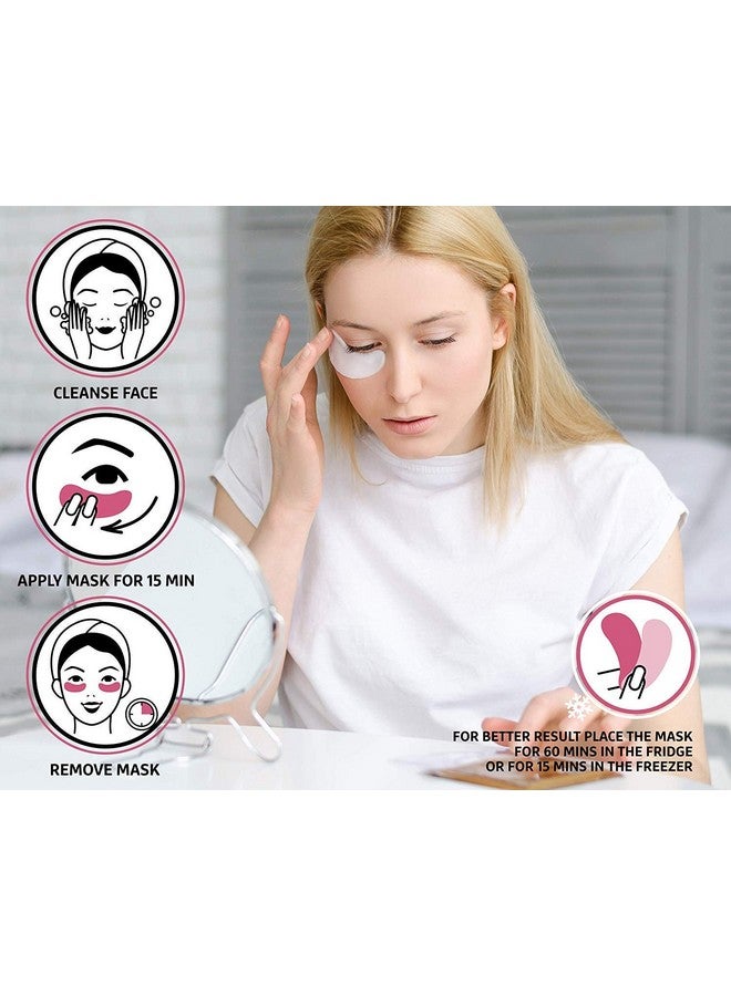 30 Pairs Gel Collagen Eye Masks Under Eye Patches For Puffy Eyesreducing Dark Circles & Hydrating & Anti Agingskin Care Under Eye Mask Gel Eye Pads For Moisturizing (Mike White)