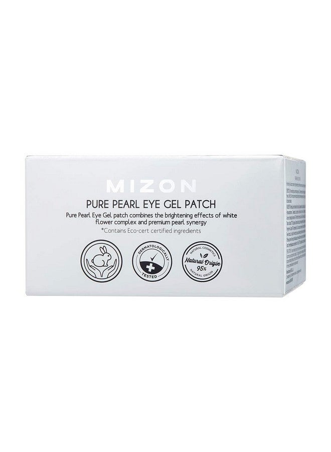 Pearl Eye Gel Patch Masks Eye Treatment Mask Reduces Wrinkles And Puffiness Dark Circles Treatment Hydrogel Eye Patches (Pure Pearl 30 Pairs)