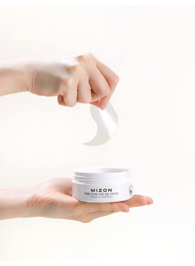Pearl Eye Gel Patch Masks Eye Treatment Mask Reduces Wrinkles And Puffiness Dark Circles Treatment Hydrogel Eye Patches (Pure Pearl 30 Pairs)