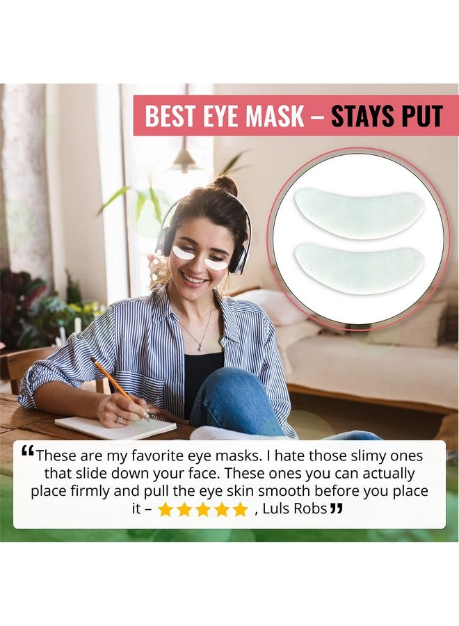 Under Eye Patches For Dark Circles And Puffiness (20 Pairs) Korean Skin Care Caffeine Collagen Eye Patches For Puffy Eyes Hydrogel Eye Patch Under Eye Mask Aloe Vera Rose Green Tea Gel Eye Pads