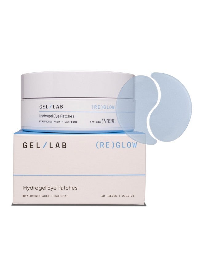 Reglow Under Eye Gel Patch Korean Hydrating Eye Mask Hyaluronic Acid & Caffeine Reduce Wrinkles While Brightening And Minimizing Dark Circles & Puffiness 60 Patches