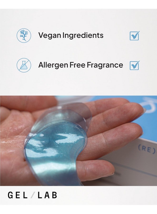Reglow Under Eye Gel Patch Korean Hydrating Eye Mask Hyaluronic Acid & Caffeine Reduce Wrinkles While Brightening And Minimizing Dark Circles & Puffiness 60 Patches
