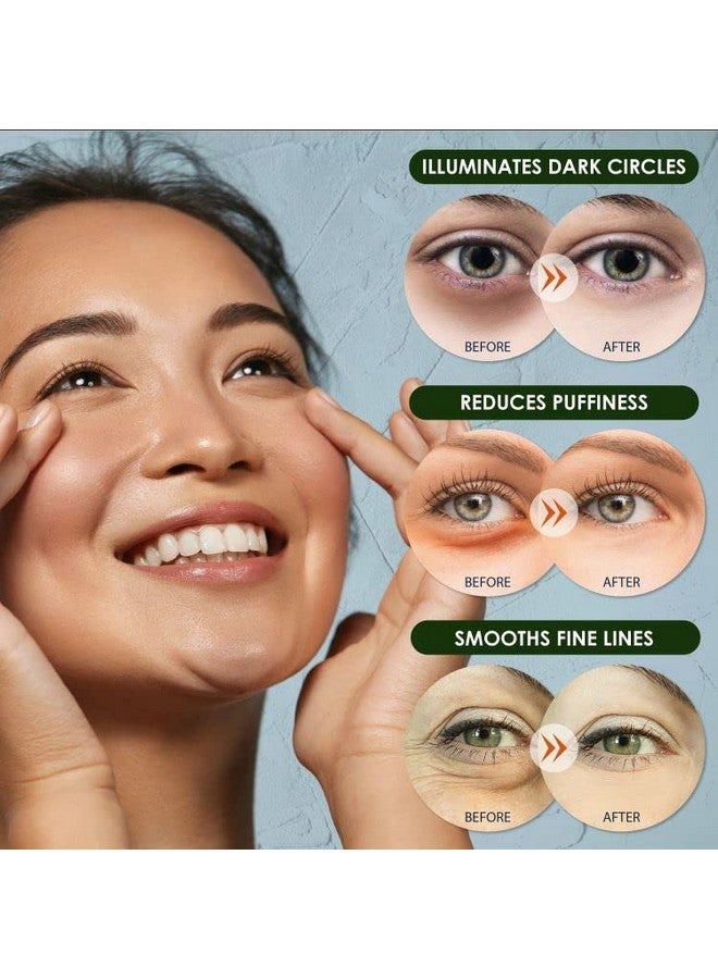 Cica Calming Under Eye Mask (4 Pack) Cica Under Eye Patches For Relaxing & Calming