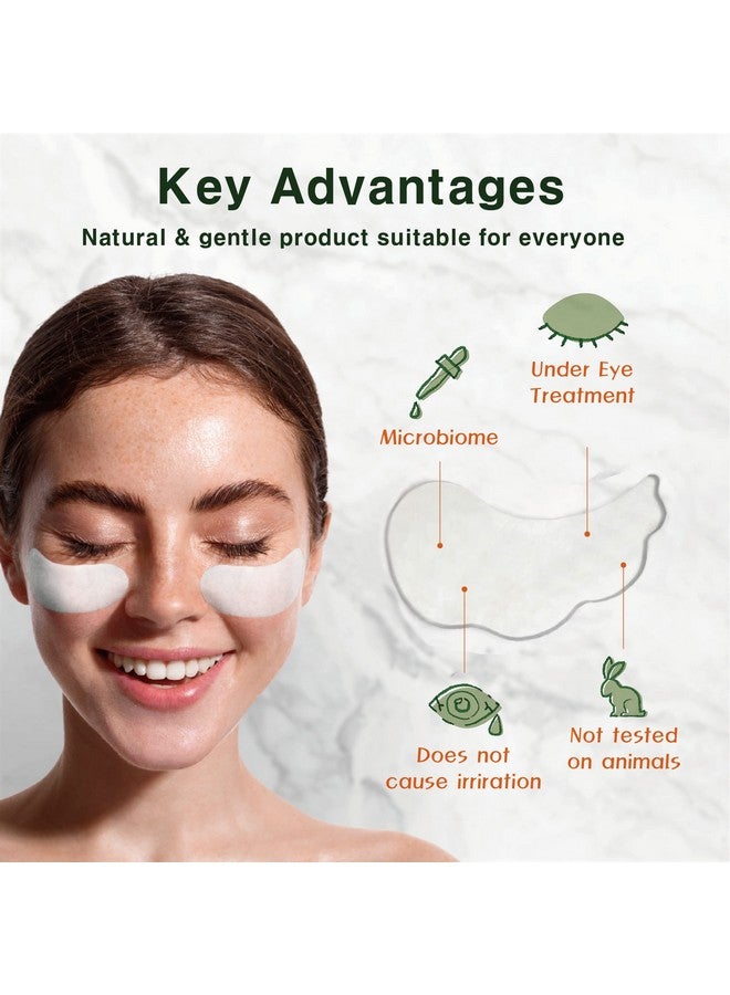 Cica Calming Under Eye Mask (4 Pack) Cica Under Eye Patches For Relaxing & Calming