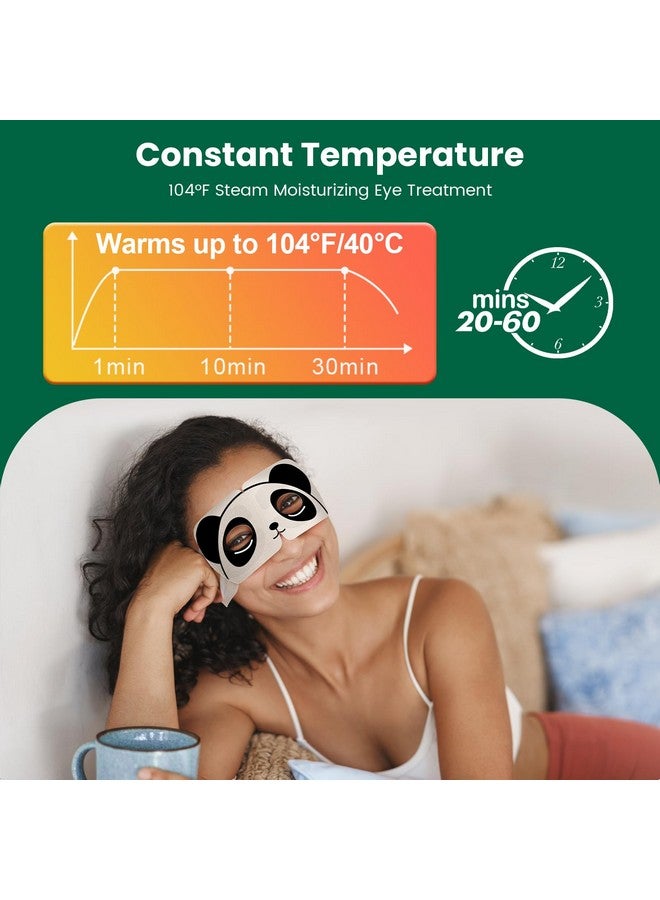 Steam Heat Eye Mask For Dry Eyes Disposable Heated Eye Maskwarm Eye Compress For Dark Circles Spa Eye Mask For Puffy Eyes Maskmoist Self Heating Pads For Tired Eyes