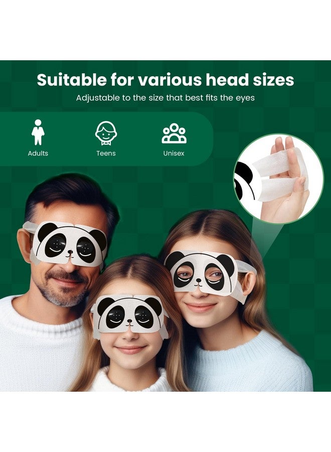 Steam Heat Eye Mask For Dry Eyes Disposable Heated Eye Maskwarm Eye Compress For Dark Circles Spa Eye Mask For Puffy Eyes Maskmoist Self Heating Pads For Tired Eyes
