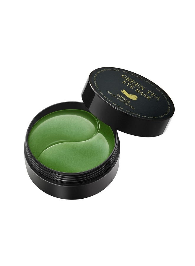 Under Eye Patches Green Tea 30 Pairs Skin Treatment Masks For Dark Circles Puffiness Wrinkle Hydrating Eye Mask Antiageing Collagen Plant Extract
