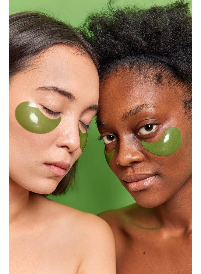 Under Eye Patches Green Tea 30 Pairs Skin Treatment Masks For Dark Circles Puffiness Wrinkle Hydrating Eye Mask Antiageing Collagen Plant Extract