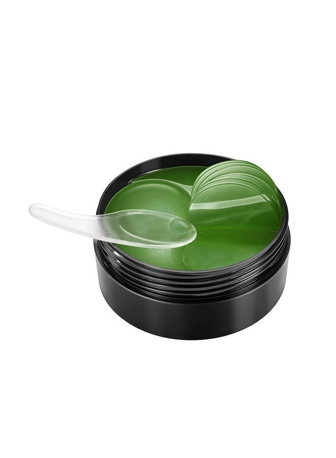 Under Eye Patches Green Tea 30 Pairs Skin Treatment Masks For Dark Circles Puffiness Wrinkle Hydrating Eye Mask Antiageing Collagen Plant Extract