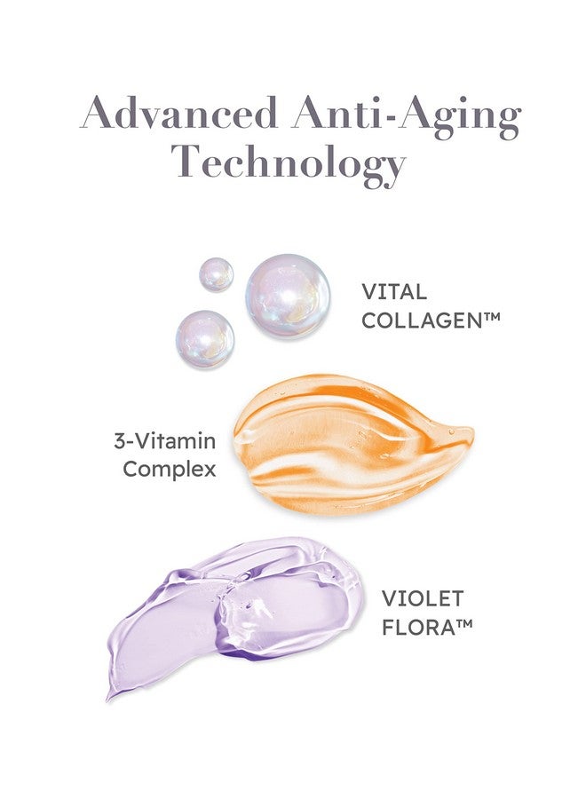 Age Focus Vital Collagen Emulsion Prime Wrinkle For All Serum & Prime Eye For All Cream (177 Ml/5.99 Fl Oz) Korean Skin Care By Lg Beauty. Vitamins C B12 & E.