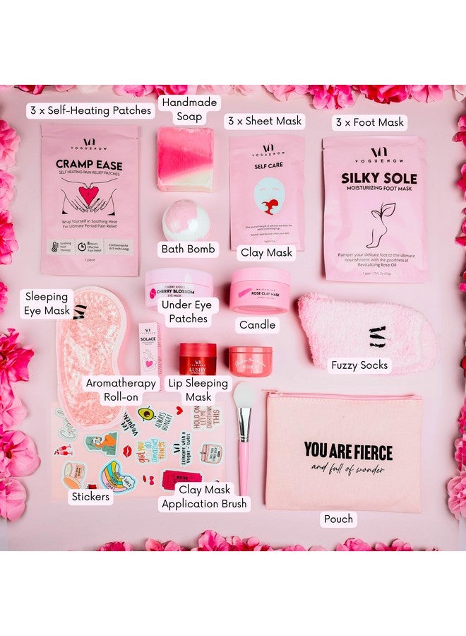 Spa Gifts For Women (Set Of 22) Premium Self Care Spa Kit With Bath Sleep Skin Care Sets & Self Care Items For Women Birthday Gifts Spa Gift Baskets For Women Mothers Day Gift Basket