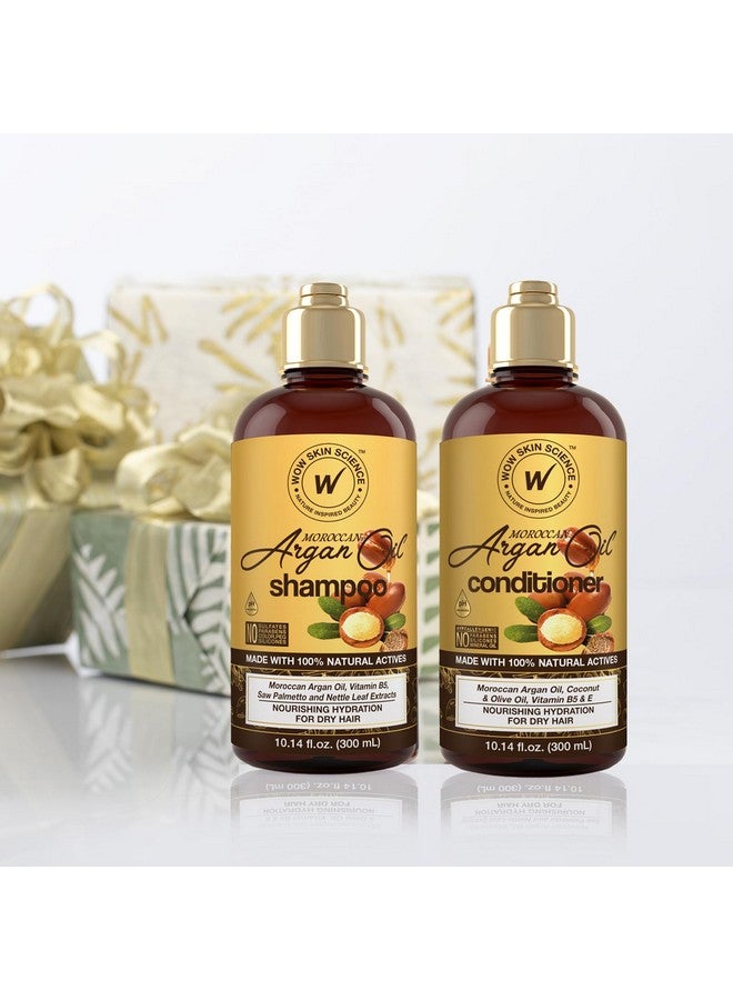 Moroccan Argan Oil Shampoo And Conditioner Set Moroccan Oil Shampoo & Conditioner Set Sulfate & Paraben Free Shampoo & Conditioner Set For All Hair Types