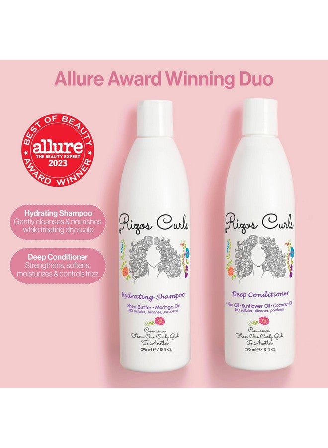 Wash Day Bundle Hydrating Shampoo & Deep Conditioner Bundle Gently Cleanse And Hydrate Curly Hair Clean & Natural Ingredients For All Hair Types