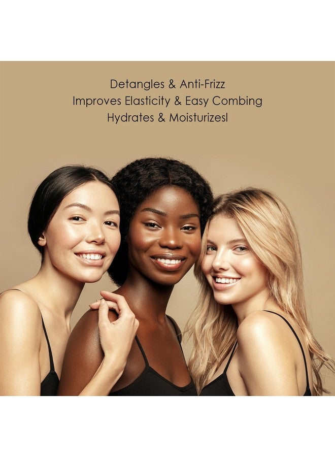 Human Hair Wig Shampoo & Conditioner Premium Set Of 3 Promoting Silkiness Shine & Freshness I Preventing Dryness (7 Fl Oz 2.3 Fl Oz Travel Size)