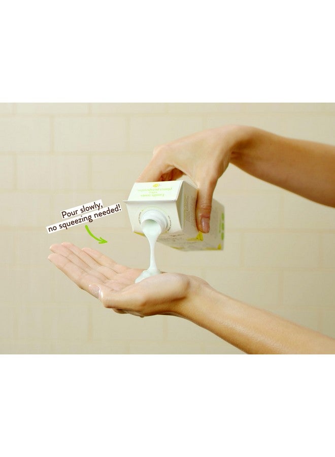 Purifying Lemon Tea Tree & Grapefruit Conditioner For Flat Oily Prone Hair Add Body & Shine Citrusmint Fragrance Waterresistant Carton W. 80% Less Plastic Vegan