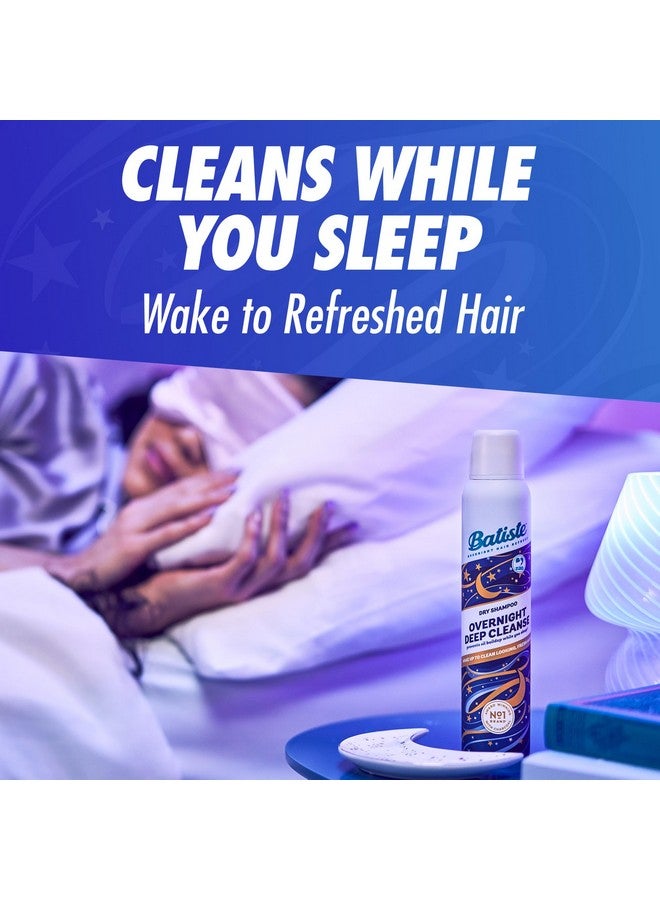 Overnight Deep Cleanse Dry Shampoo 3.81Oz. Wake Up To Beautiful Hair By Preventing Oil Buildup