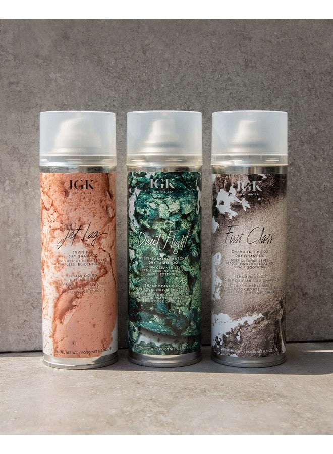 Direct Flight Multitasking Matcha Dry Shampoo Light Cleanse + Style Preserving Vegan + Cruelty Free 6.3 Oz