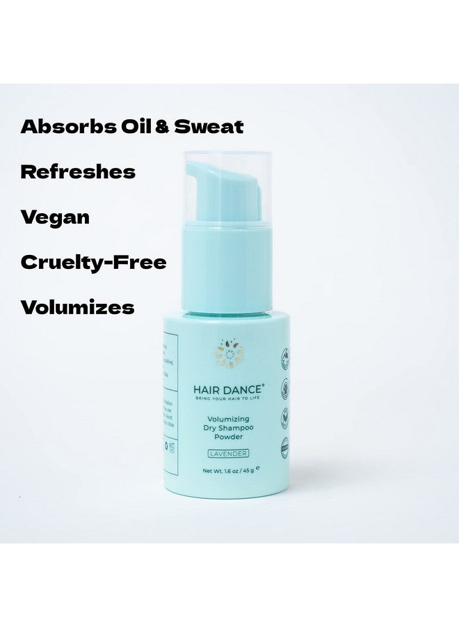 Dry Shampoo Powder Nonaerosol Natural & Organic Jumbo Size Made In Usa No Benzene Vegan Cruelty Free For All Hair Colors Talc Free Lavender Oil Scent 1.6 Ouncesustainable Packaging