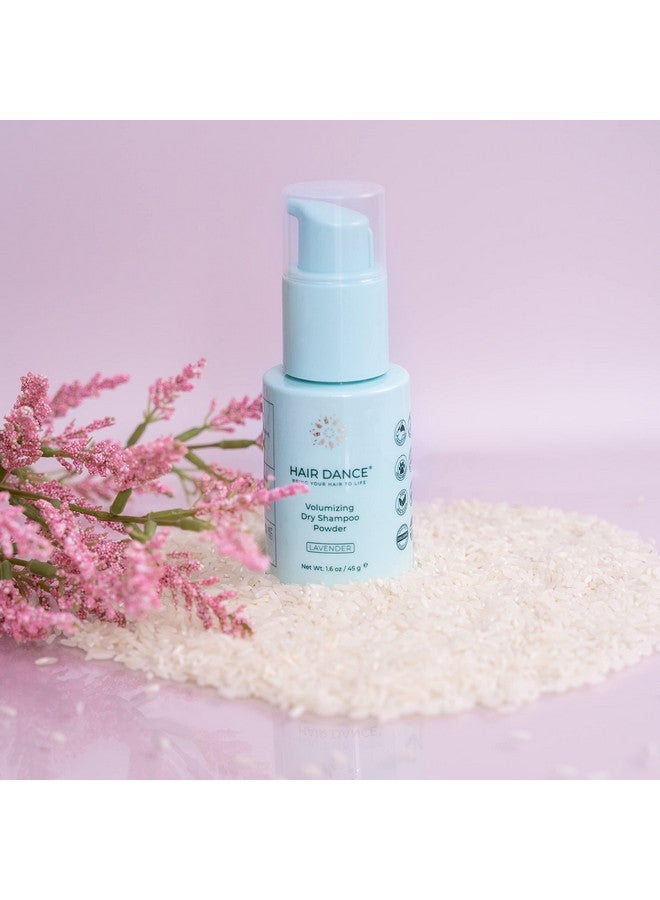 Dry Shampoo Powder Nonaerosol Natural & Organic Jumbo Size Made In Usa No Benzene Vegan Cruelty Free For All Hair Colors Talc Free Lavender Oil Scent 1.6 Ouncesustainable Packaging