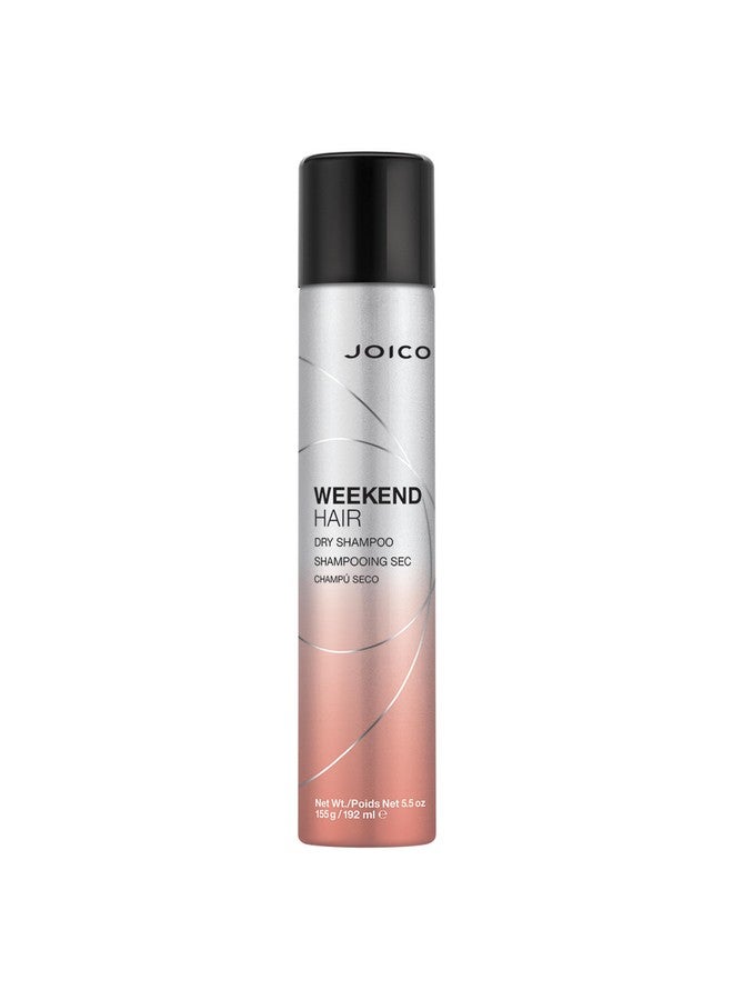 Weekend Hair Dry Shampoo For Most Hair Types Absorbs Excess Oil Adds Light Volume & Texture Color Protection 5.5 Fl Oz