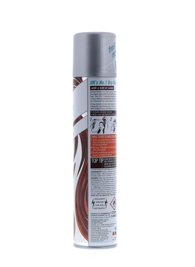 Dry Shampoo Divine Dark 6.73 Ounce (Value Pack Of 6)