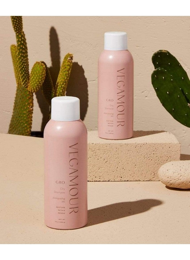 Gro Dry Shampoo Volumizing Dry Shampoo Spray Formulated Without Benzene Supports Thicker Fuller Looking Hair Natural Citrus Scent (3.95 Oz)