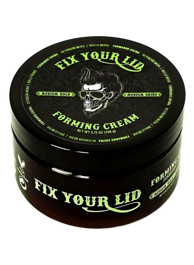 Forming Cream For Hair Styling Men`S Cream With Medium Hold And Shine Match All Mens Hair Types & Styles Easy To Wash Out 3.75 Oz