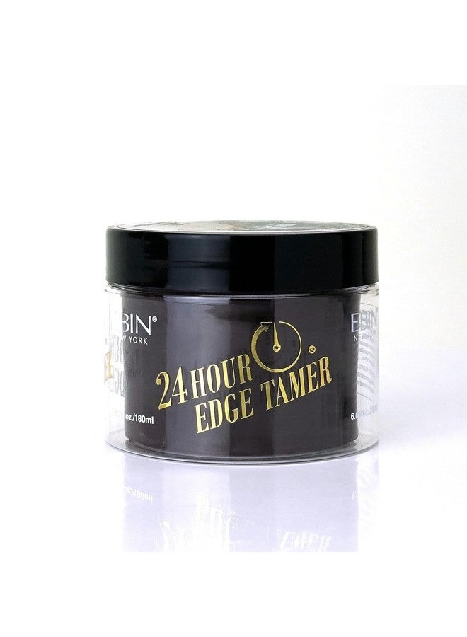 24 Hour Edge Tamer Extra Mega Hold 1.01 Oz Long Lasting Texture Shine And Smooth Texture With Argan Oil And Castor Oil No Flaking & No Residue