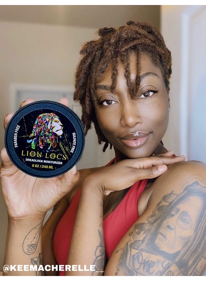 Lion Locs Dreadlocks Moisturizer Residuefree 8Oz