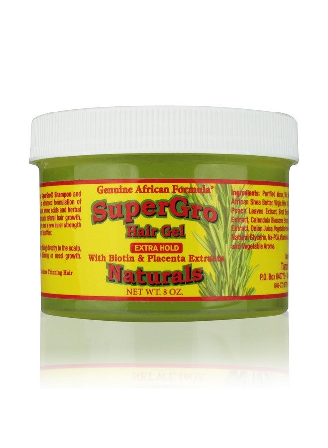 Supergrow Hair Gel Extra Hold 8Oz